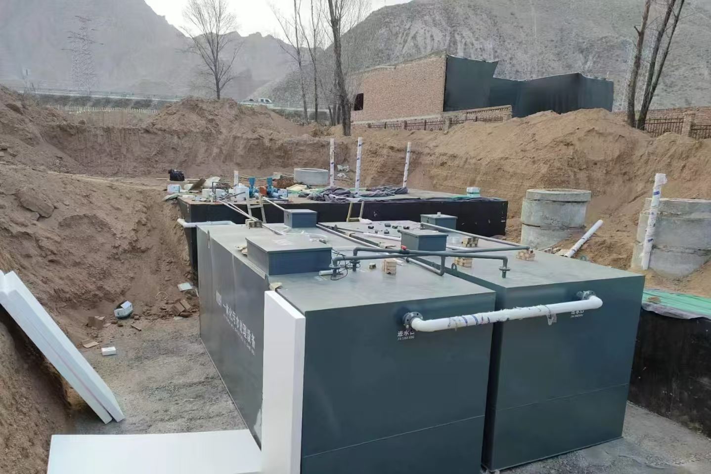 白塔一体化污水处理设备